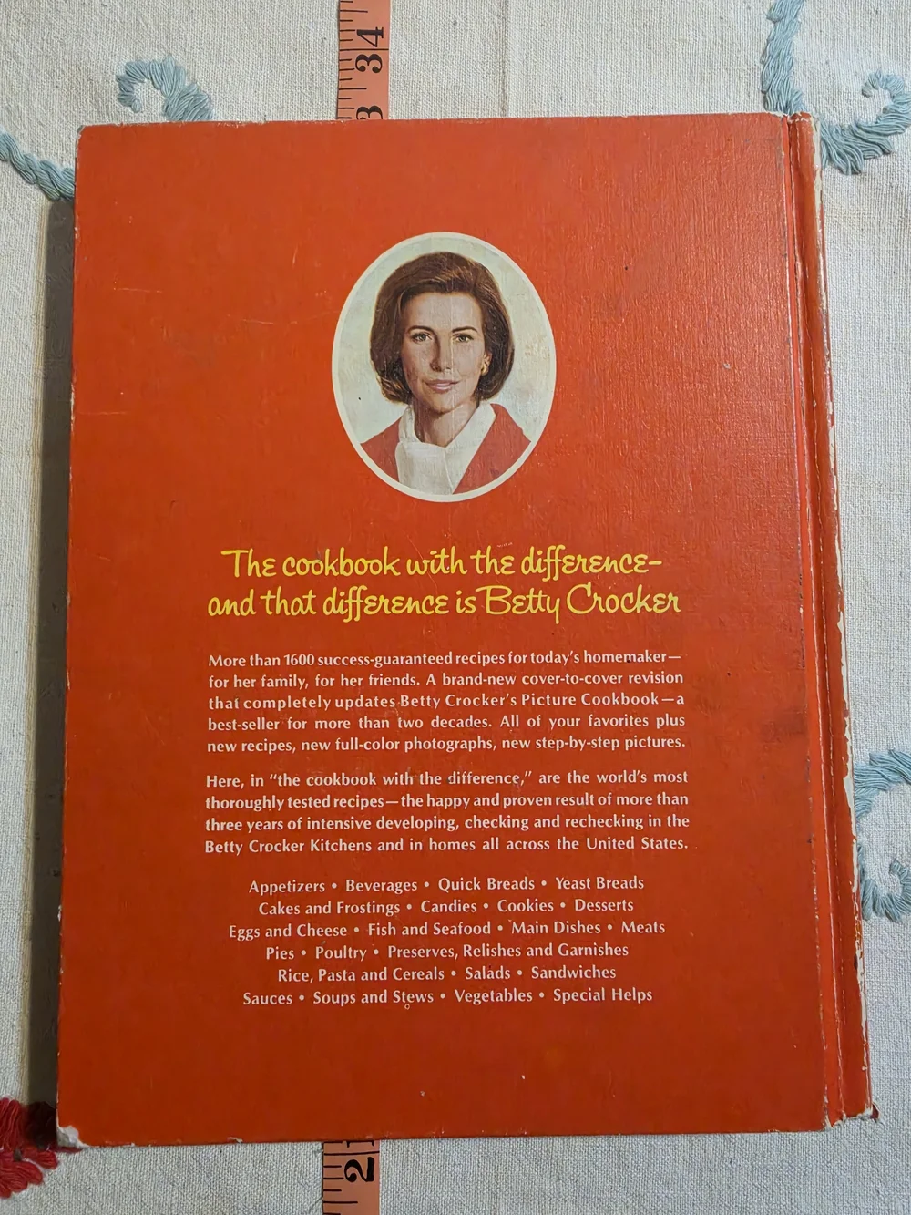 Betty Crocker's Cookbook - Red Vintage Cover